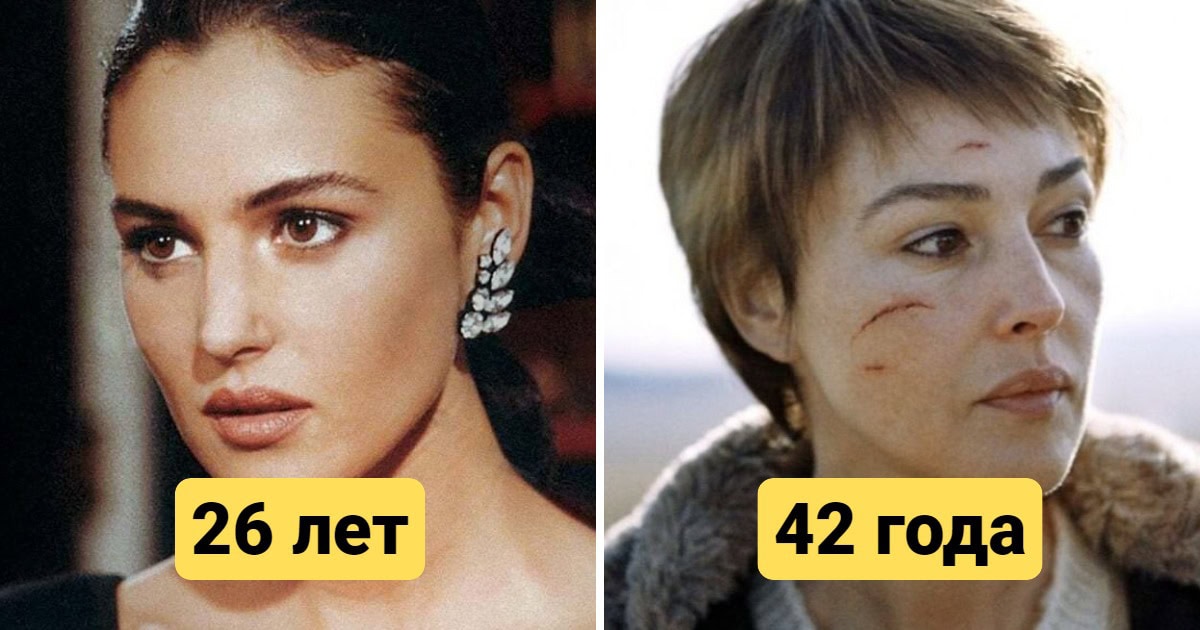 Монике Беллуччи — 60 лет! Как с годами менялась актриса: 16 самых ярких образов в кино